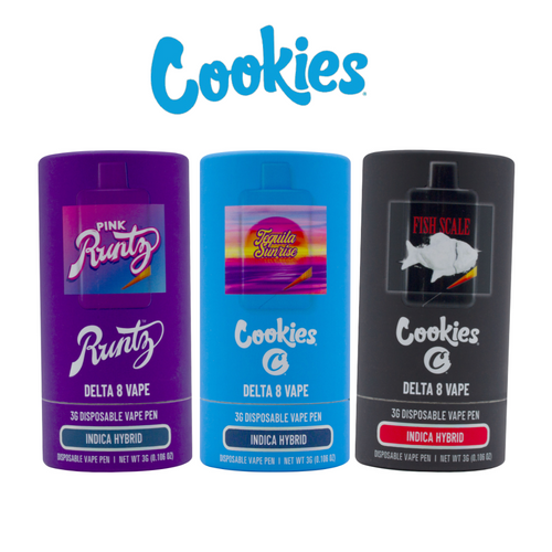 Cookies Delta 8 Disposable Vape Pen 3gm