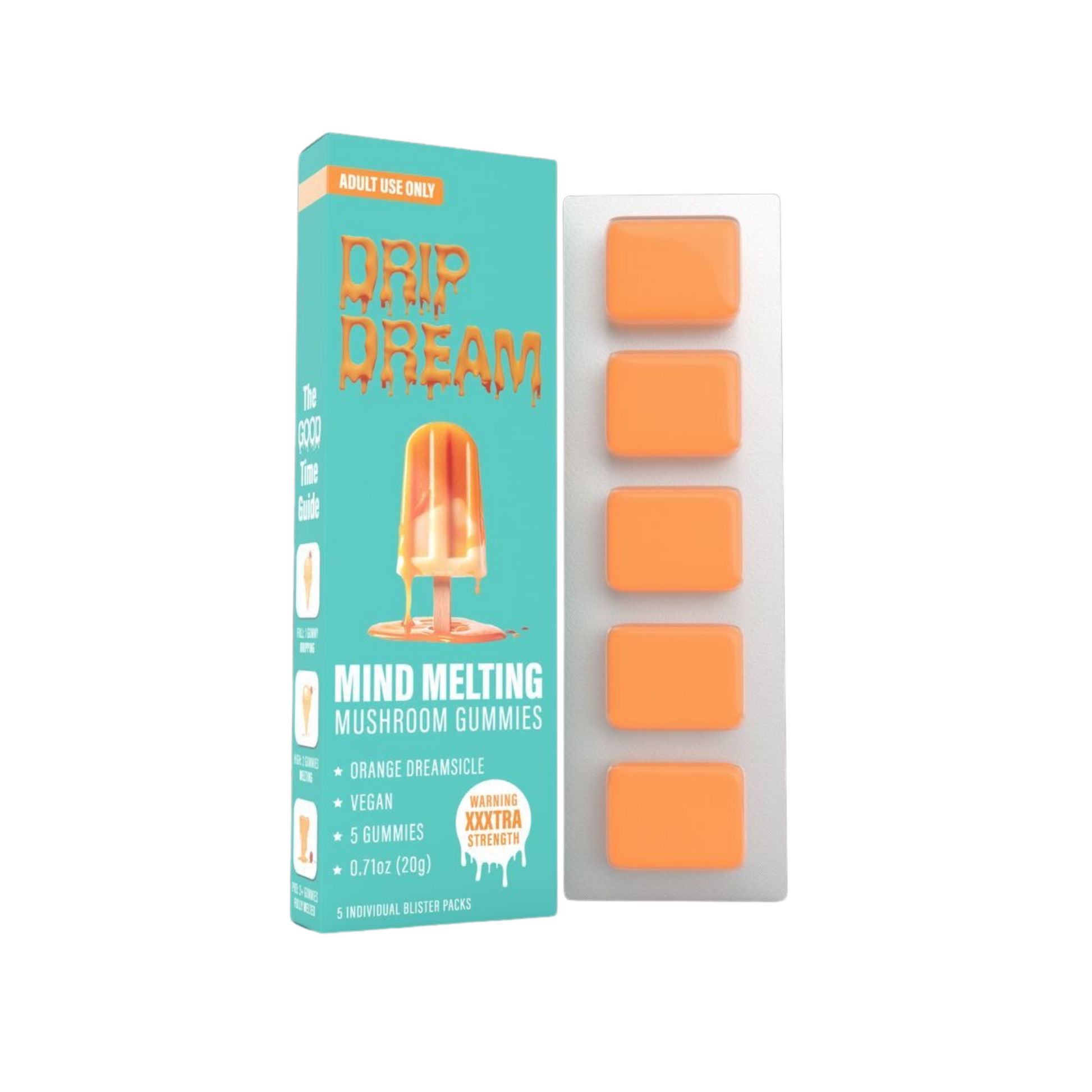 Drip Dream Mind Melting Mushroom Gummies