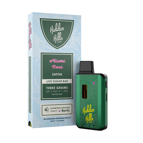 Hidden Hills Live Sugar Bar Disposable Pen 3gm
