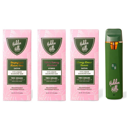 Hidden Hills VVS Liquid Diamond Bar Disposable 2gm