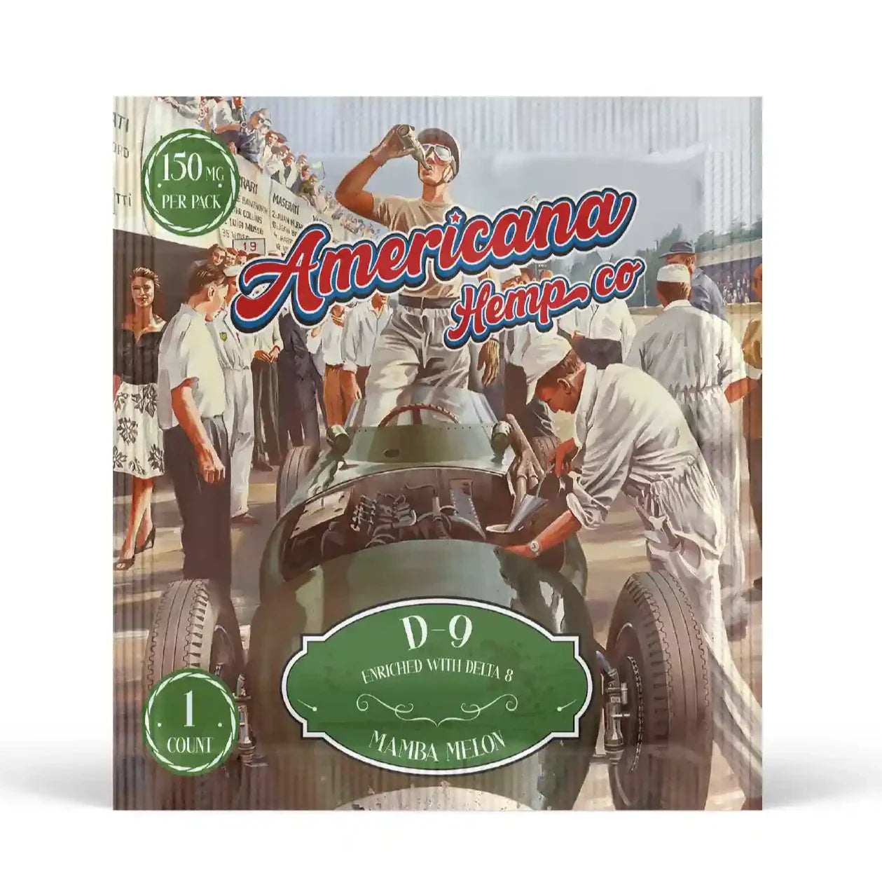 Americana Hemp Co D9 Gummies 150mg
