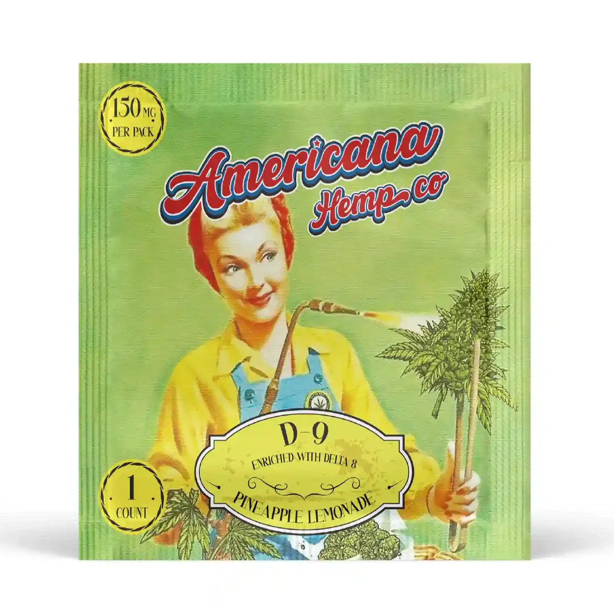 Americana Hemp Co D9 Gummies 150mg