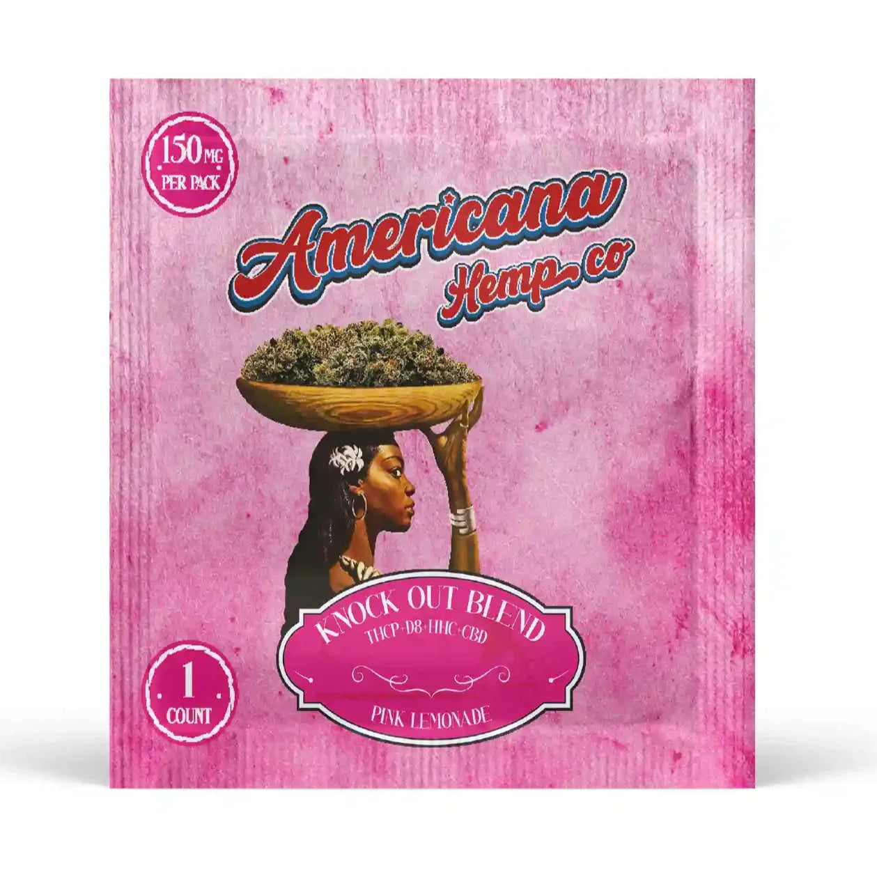 Americana Hemp Co Knock Out Blend Gummies 150mg