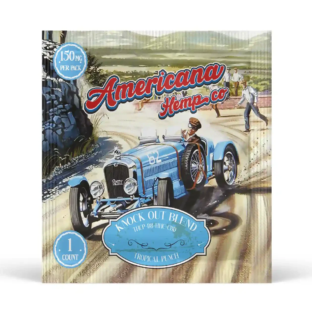 Americana Hemp Co Knock Out Blend Gummies 150mg