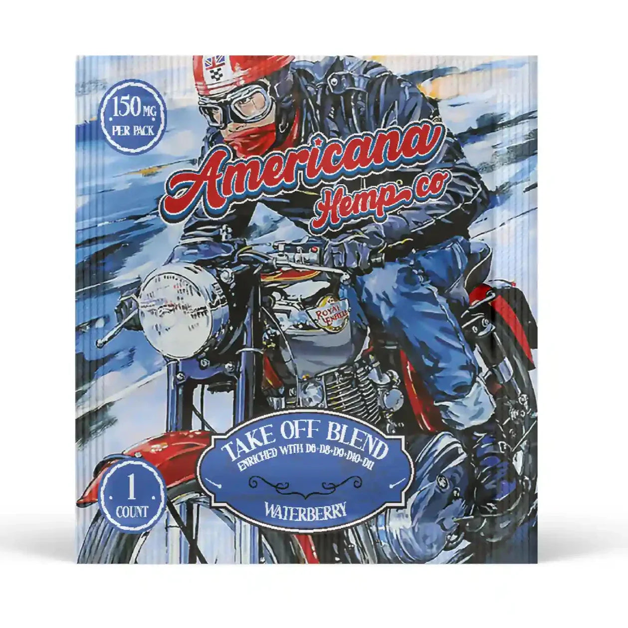 Americana Hemp Co Take Off Blend Gummies 150mg