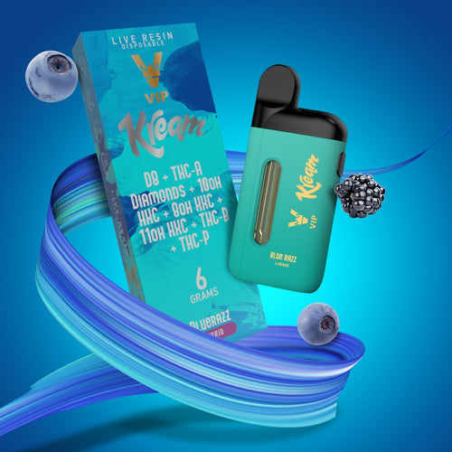 VIP Kream D8+THC-A Diamonds 6gm Disposable Device
