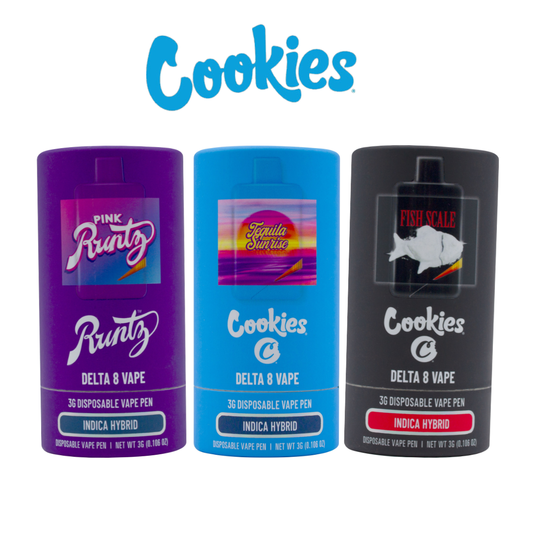 Cookies Delta 8 Disposable Vape Pen 3gm