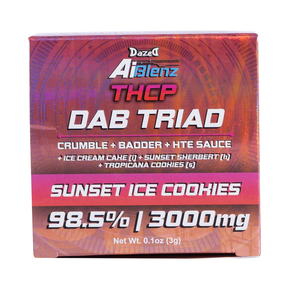 AI Blenz THCP Tri-Dab - Sunset Ice Cookies [3G]