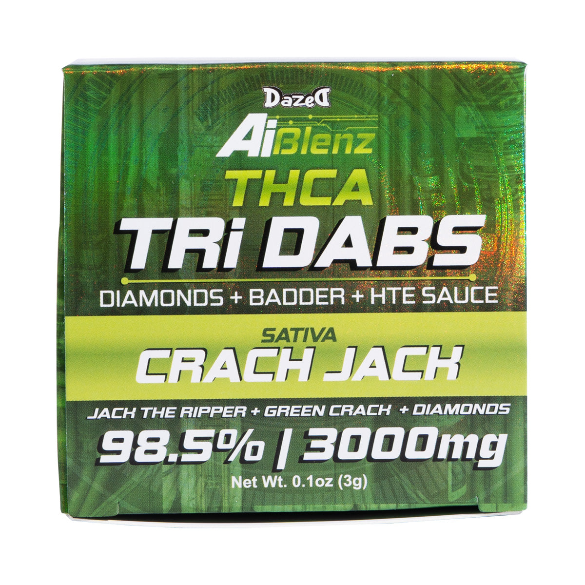 AI Blenz THCA Tri-Dab - Crack Jack [3G]