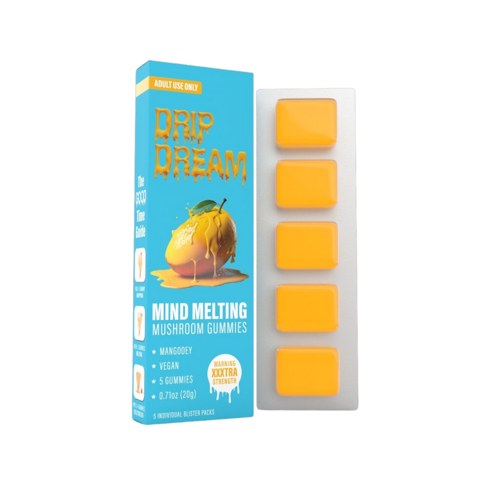 Drip Dream Mind Melting Mushroom Gummies