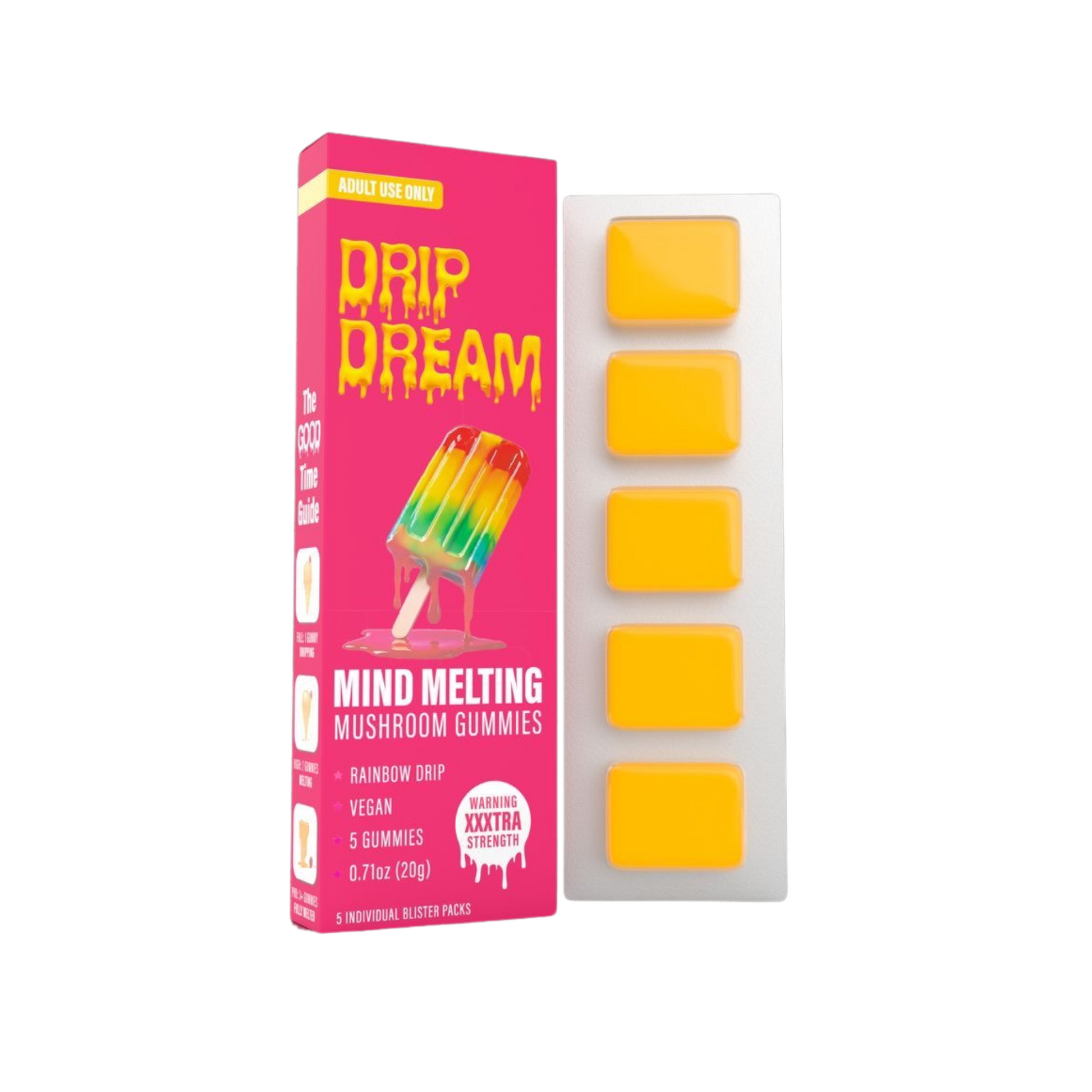 Drip Dream Mind Melting Mushroom Gummies