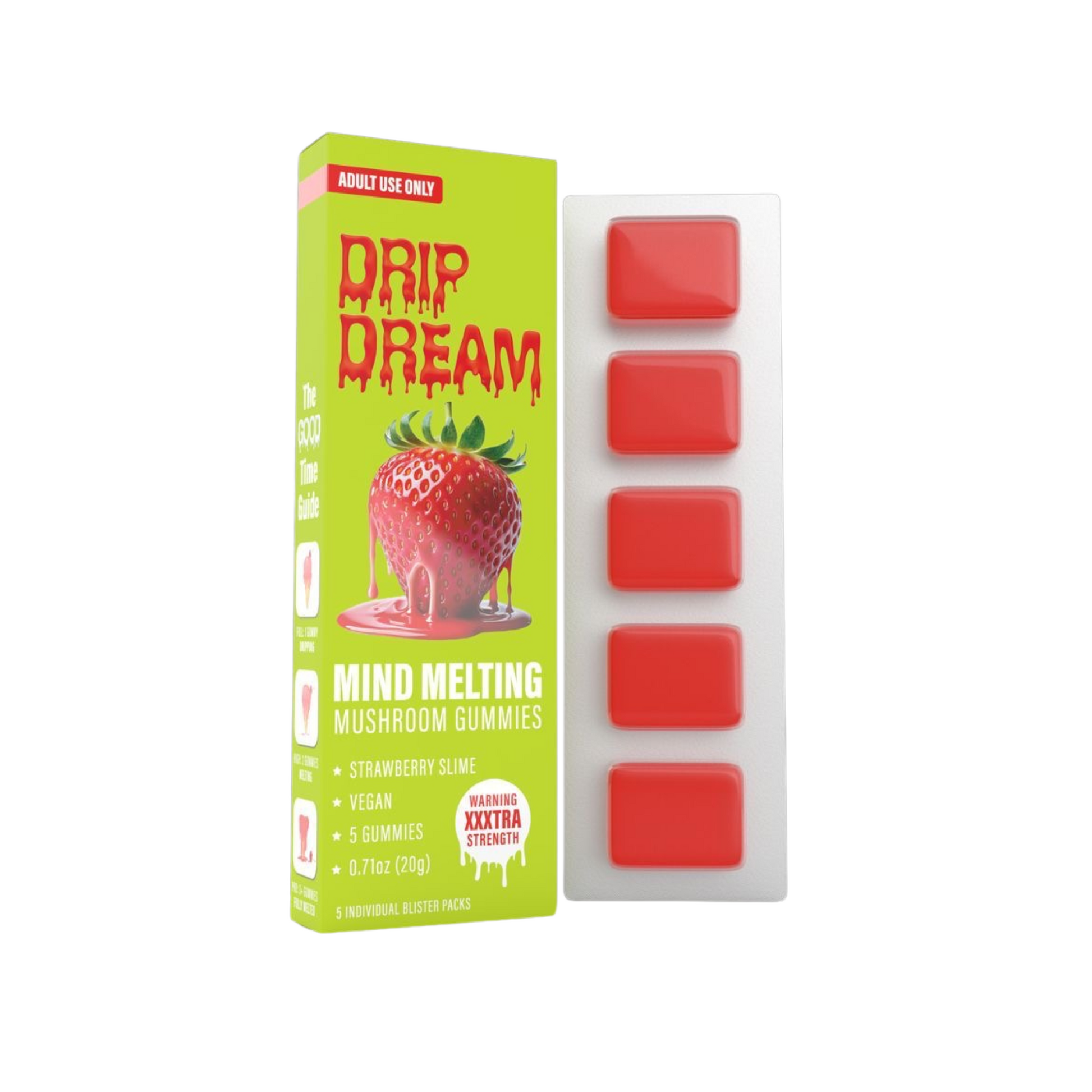 Drip Dream Mind Melting Mushroom Gummies