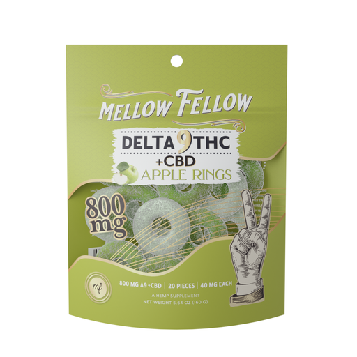 Mellow Fellow Delta 9 THC+CBD Gummies