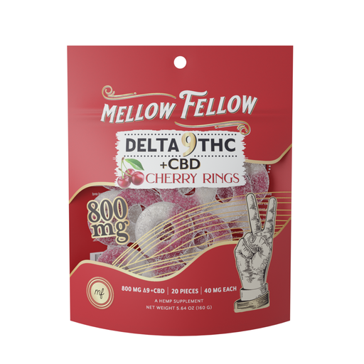 Mellow Fellow Delta 9 THC+CBD Gummies