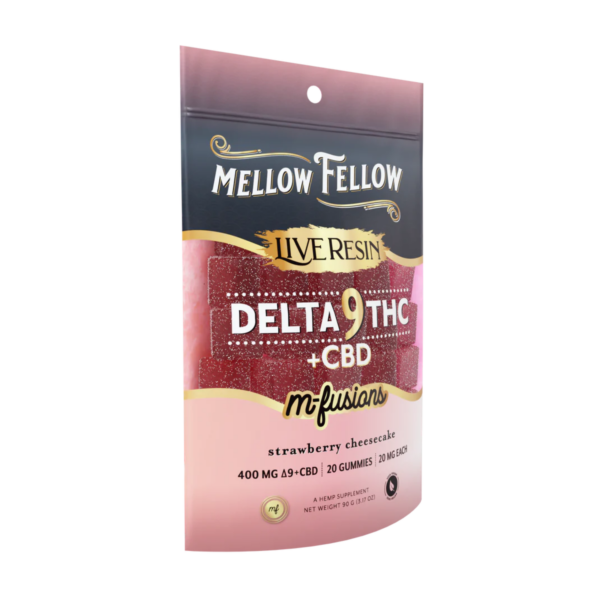 Mellow Fellow M-Fusions Delta 9 THC + CBD Gummies