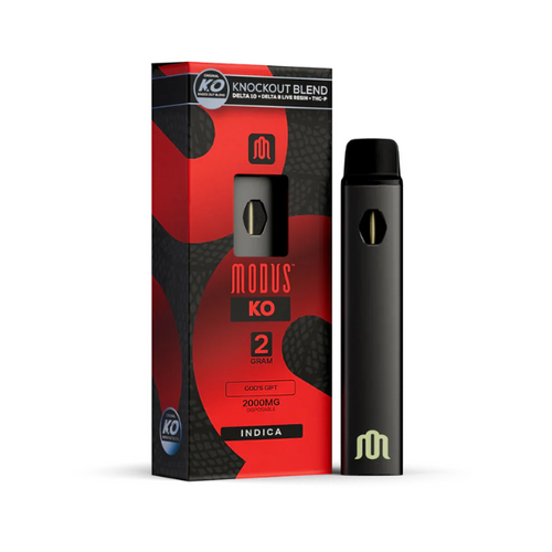 Modus KO Delta 10+Delta 8 Live Resin+THC-P Disposable 2gm 2000gm