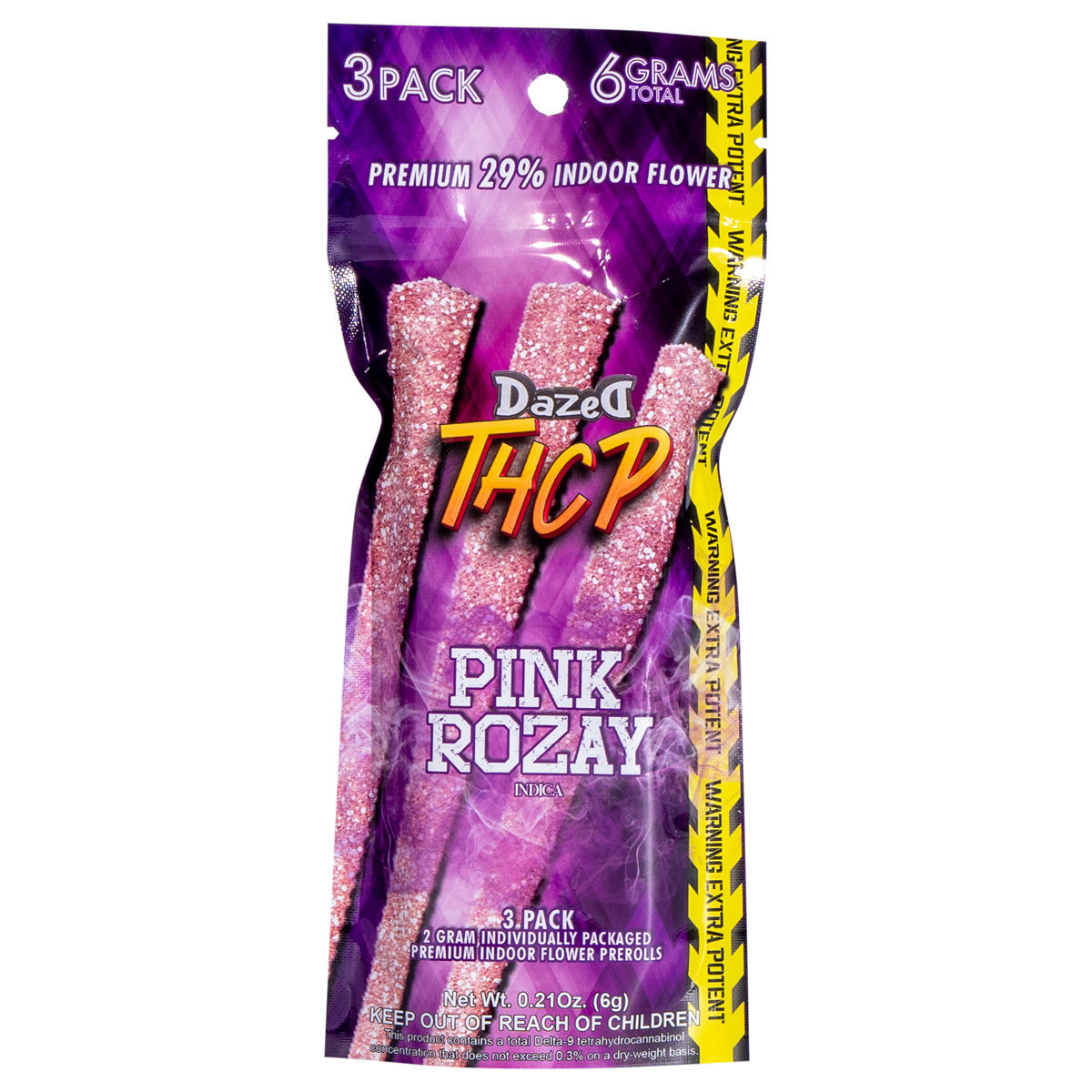 THCP Pre-Roll - Pink Rozay [6G]