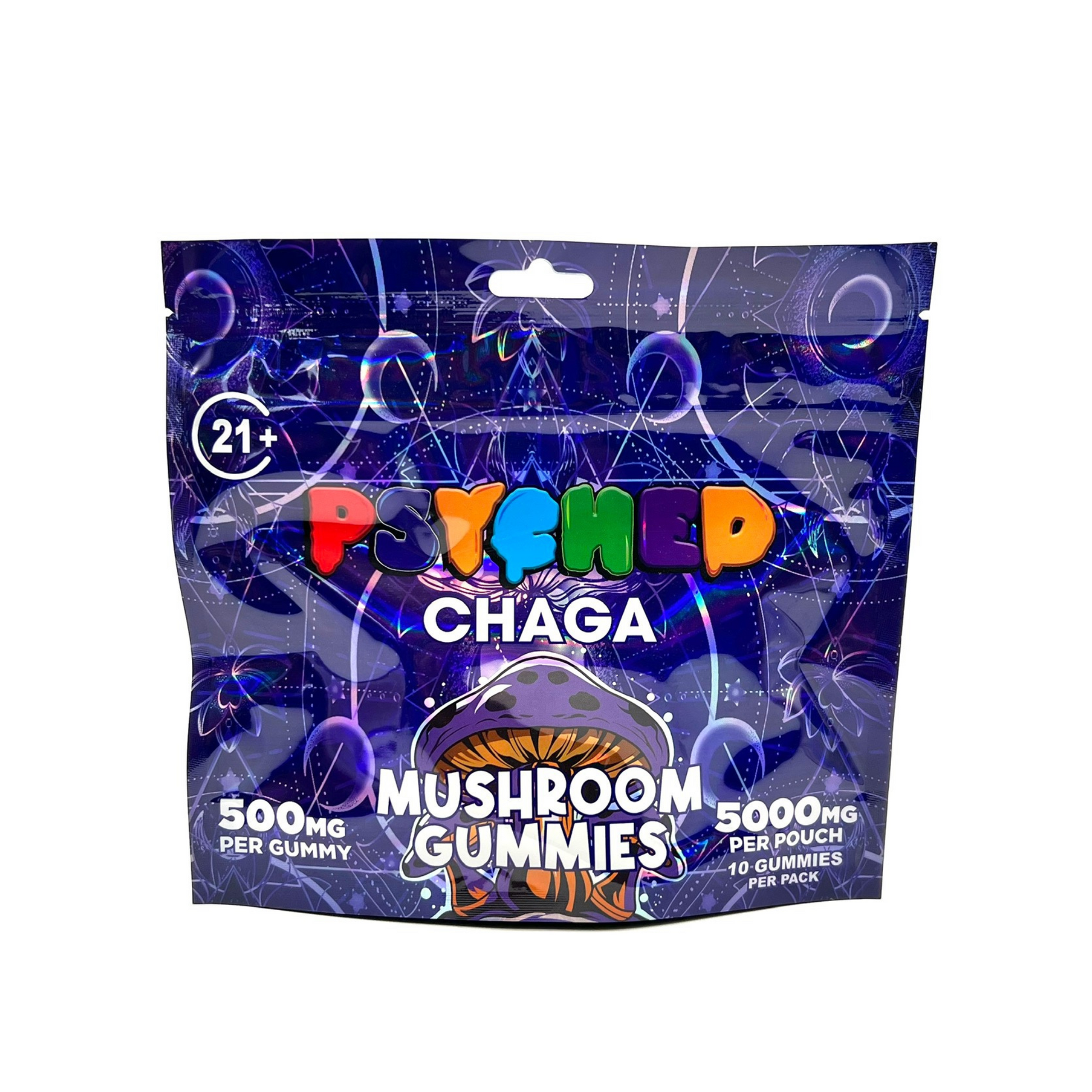 Psyched Mushroom Gummies 5000mg 10/pk