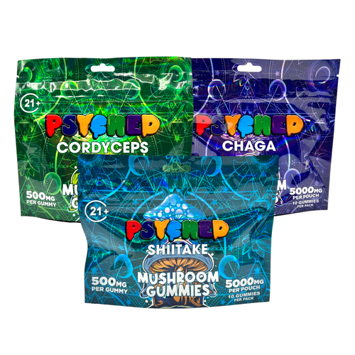 Psyched Mushroom Gummies 5000mg 10/pk