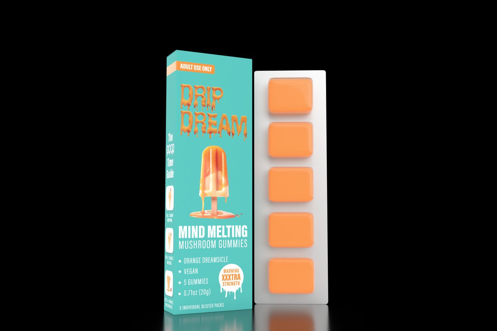 Drip Dream Mind Melting Mushroom Gummies