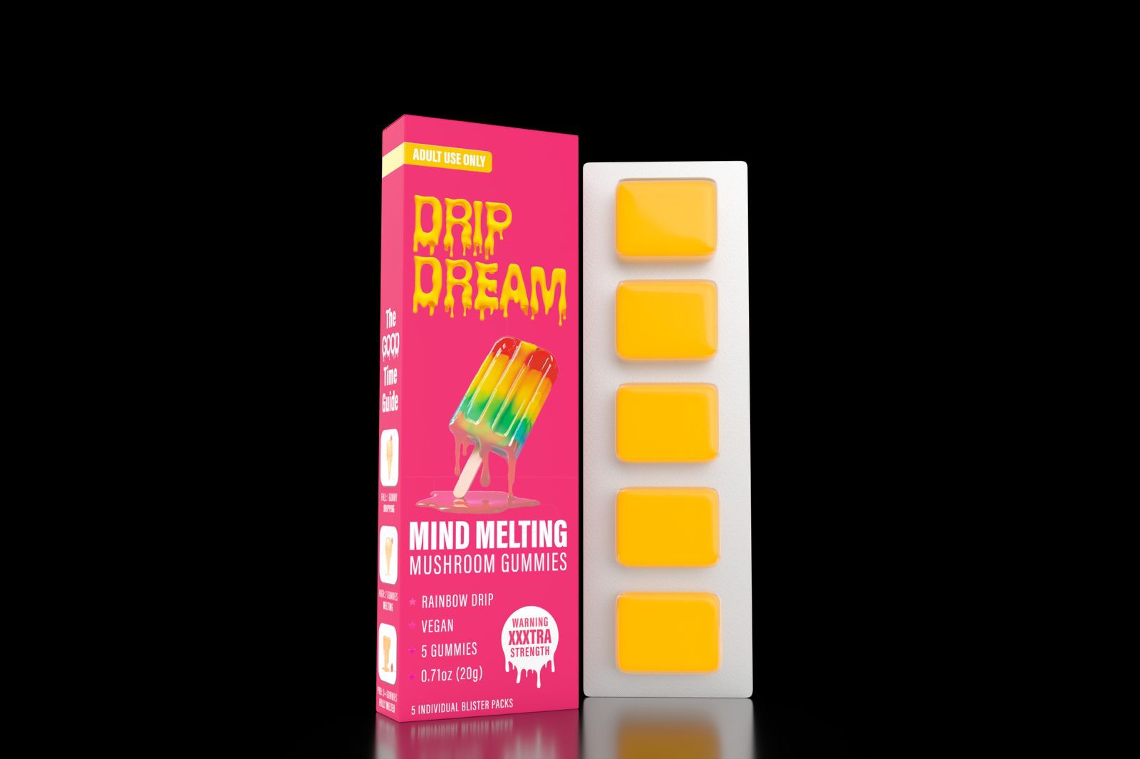 Drip Dream Mind Melting Mushroom Gummies