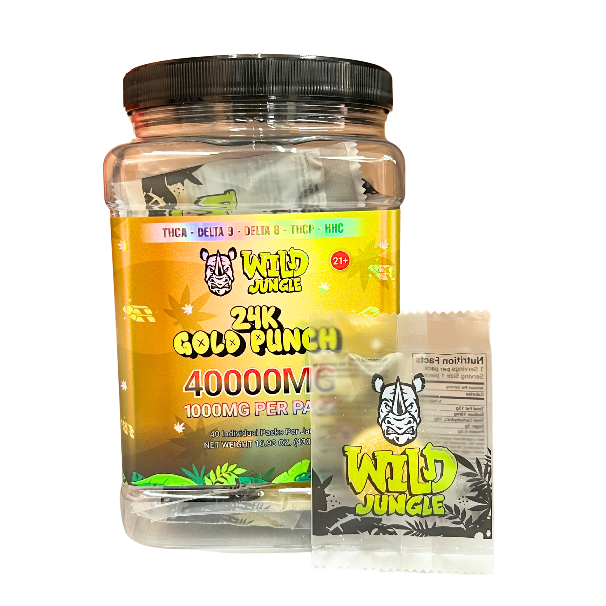 Wild Jungle THCA Gummies 1000 mg